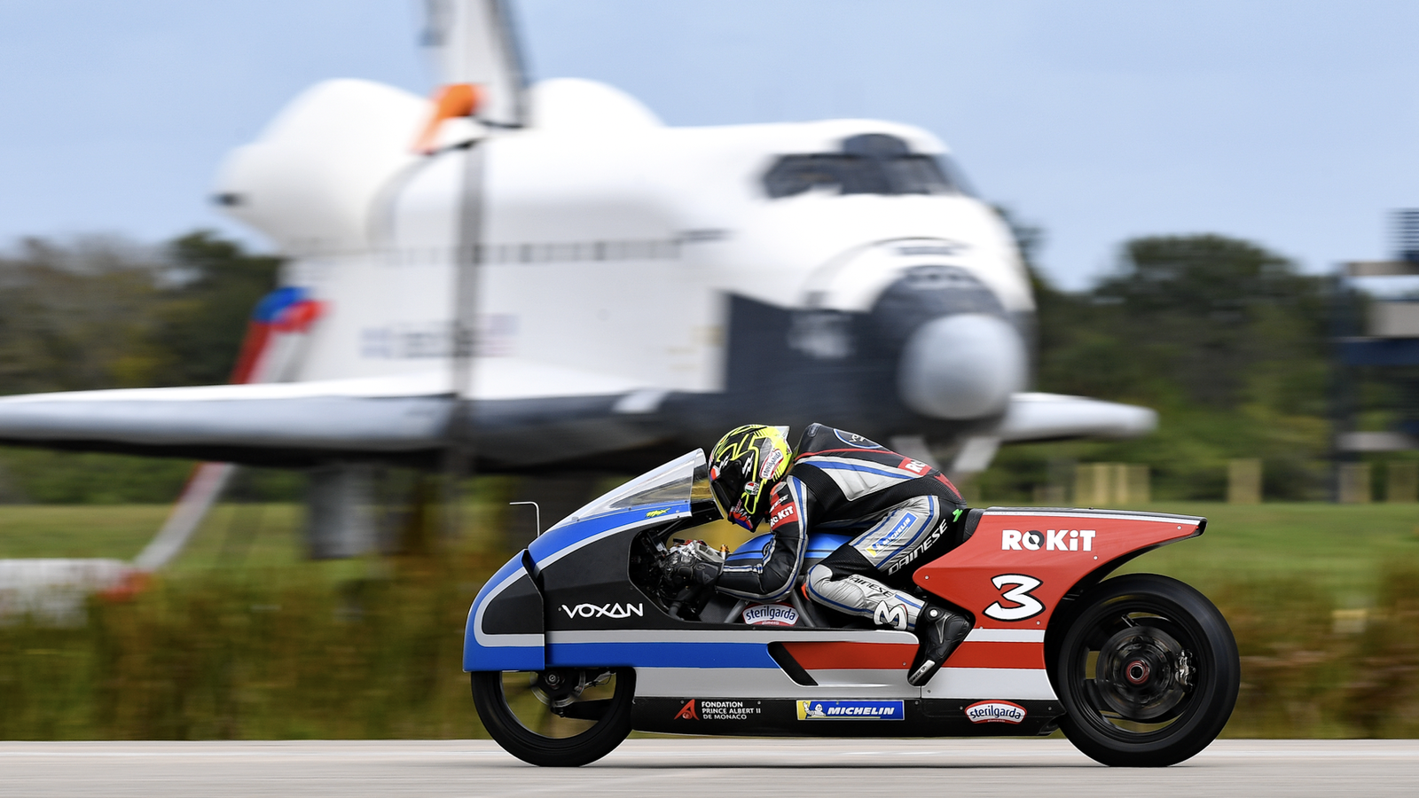 Max Biaggi, Voxan Wattman, Electric Land Speed World Record Holder